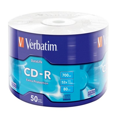 Диск CD-R Verbatim 700Mb 50шт