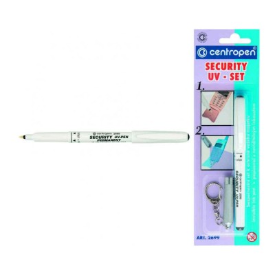 Маркер Security UV-Pen 2699 з ліхтариком (блістер)