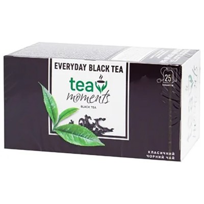 Tea Moments Everyday Black Tea 45г (25 саш*1,8)