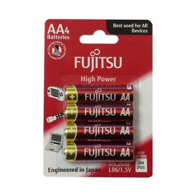 Акумулятори FUJITSU AA/LR6 4шт/бл High Capacity Японія