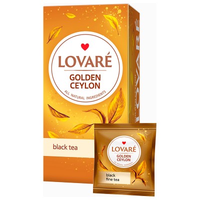 Чай Lovare Golden Ceylon  24 х 1,5 г