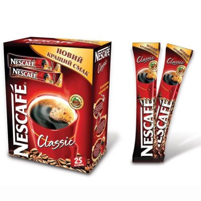 Кава Nescafe у стіках