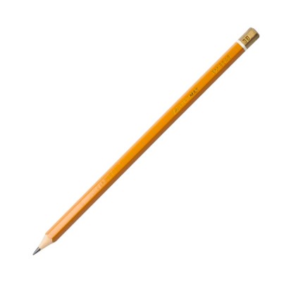 Олівець графітовий PROFESSIONAL 3B, жовтий, без гумки