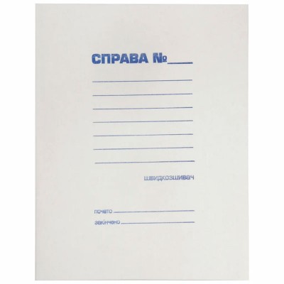 Папка "Справа" JOBMAX, А4, картон