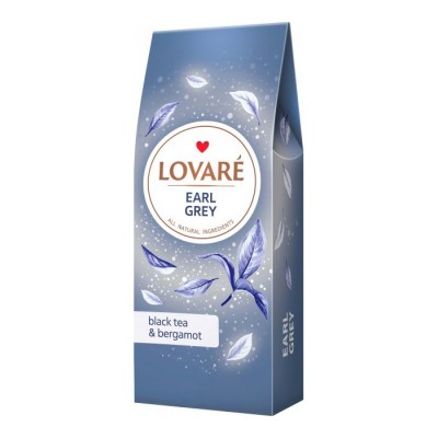 Чай Lovare Earl Grey з бергамотом 80 г