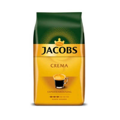 Кава в зернах Jacobs Crema, 1000г , пакет