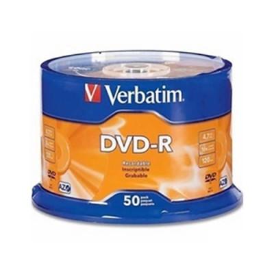 Диск DVD-R, 4.7Gb,16х, Wrapped Matt Silver, Srink (50)