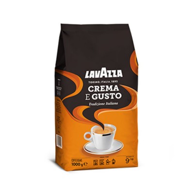 Кава Lavazza Crema e Gusto в зернах 1000гр