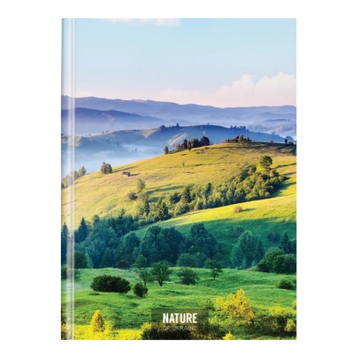 Блокнот "Nature of Ukraine",  А4, 96 арк.,   65 г/м2, клітинка, "маки"