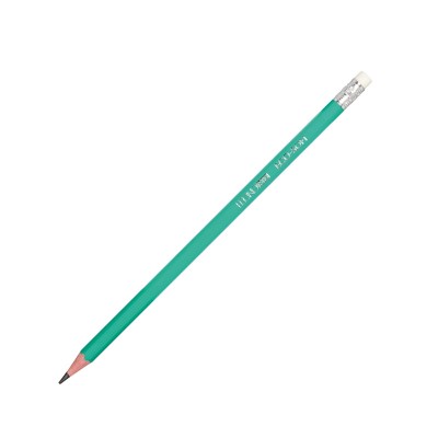 Олівець простий, графітовий, HB, з гумкою