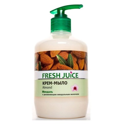 Крем-мило Fresh Juice мигдаль 460г з дозатором Укр.