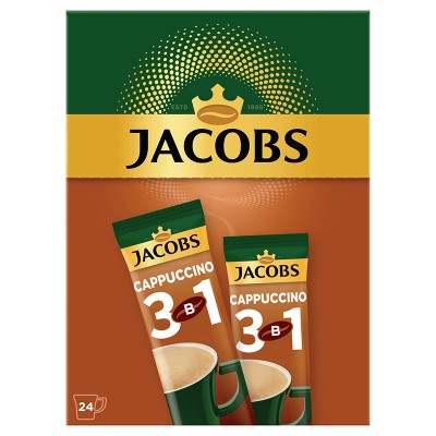 Кавовий напій Jacobs 3 in 1 Капучіно у стіках