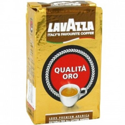 Кава мелена Qualita Oro, 250г , "Lavazza", пакет