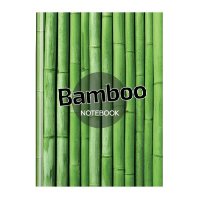 Блокнот "Малюнки природи", А4, тверда обкл., 96 арк., кліт., "бамбук"