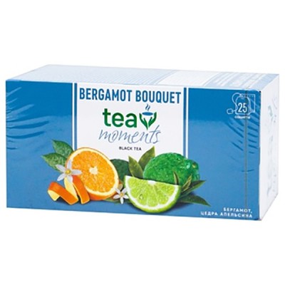 Tea Moments Bergamot Bouguet 45г (25 саш*1,8)